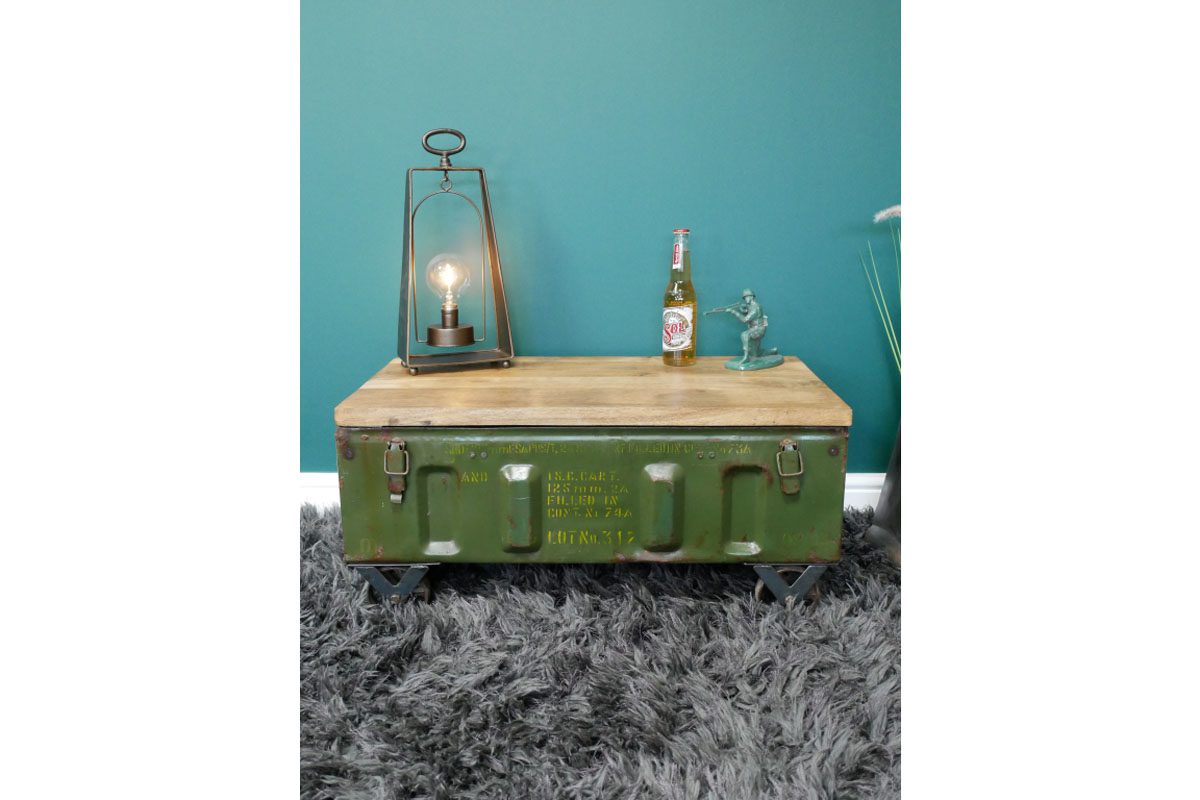 Military Coffee / Side Table