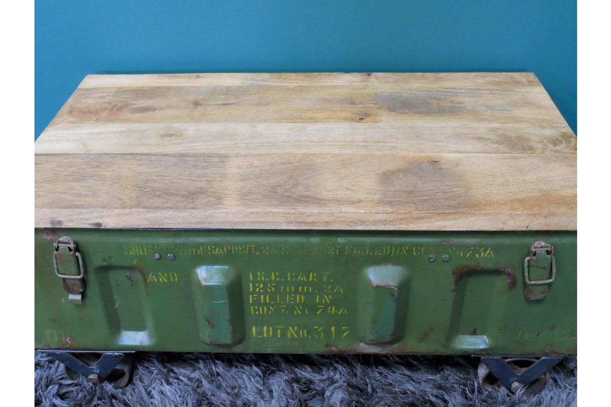 Military Coffee / Side Table