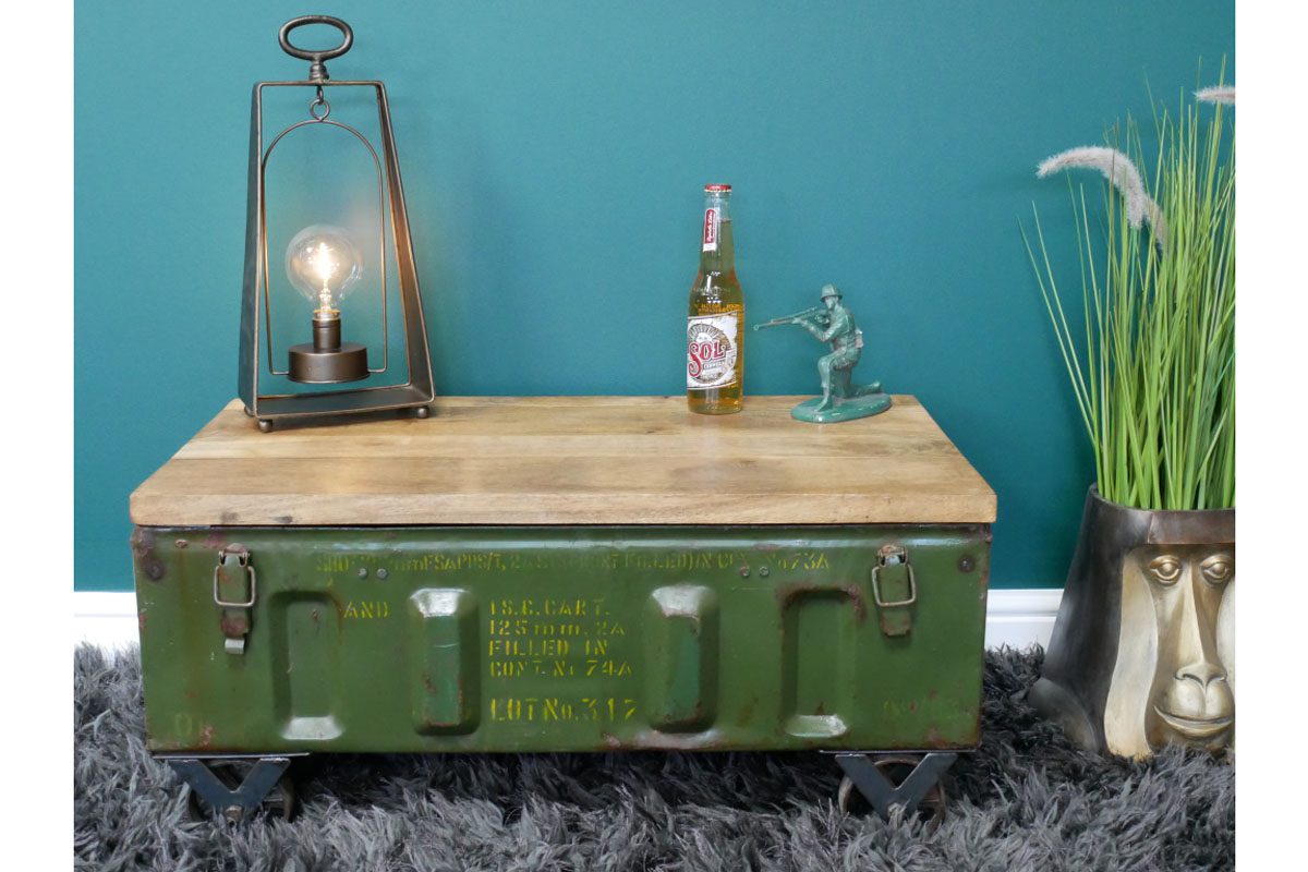 Military Coffee / Side Table