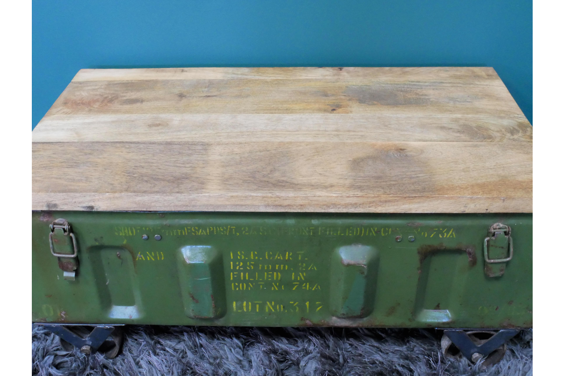 Military Coffee / Side Table - 8094