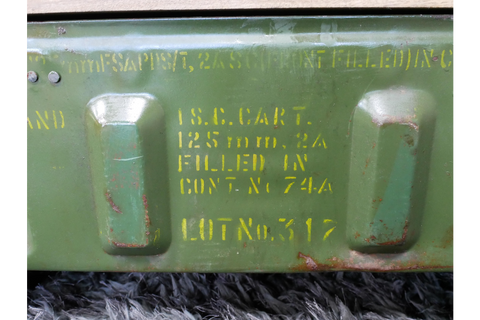 Military Coffee / Side Table - 8094