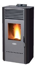 Pellet Stove Mod BIO 80 Black 7.7kw -  - 105-276063