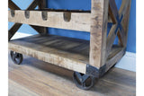 Industrial Wine Cabinet