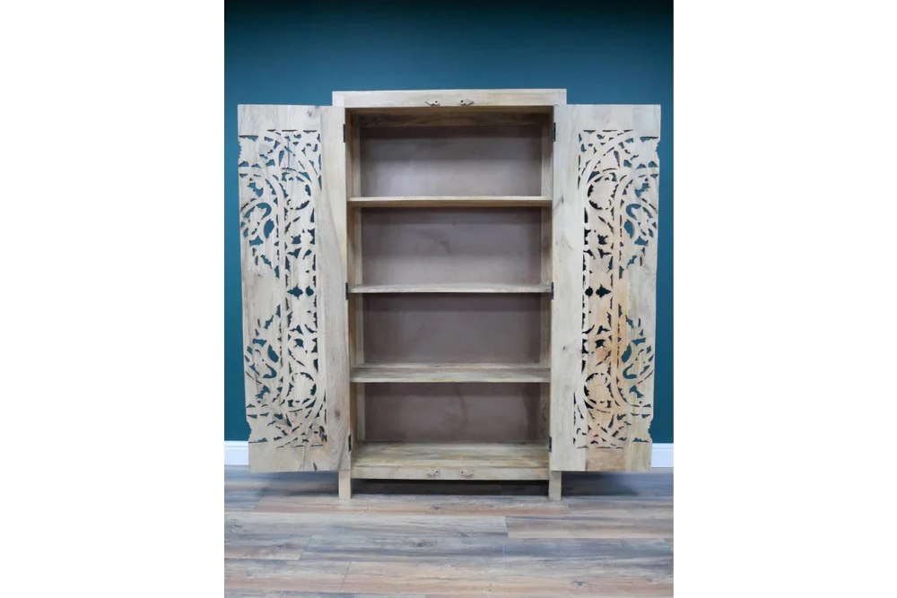Large Carved Cabinet - 8168