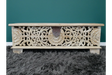 Carved Storage Bench - 8179