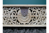 Carved Storage Bench - 8179