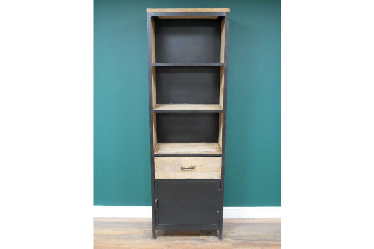 Large Industrial Bookcase / Shelves