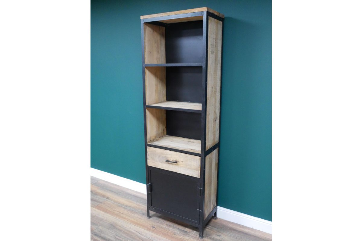 Large Industrial Bookcase / Shelves
