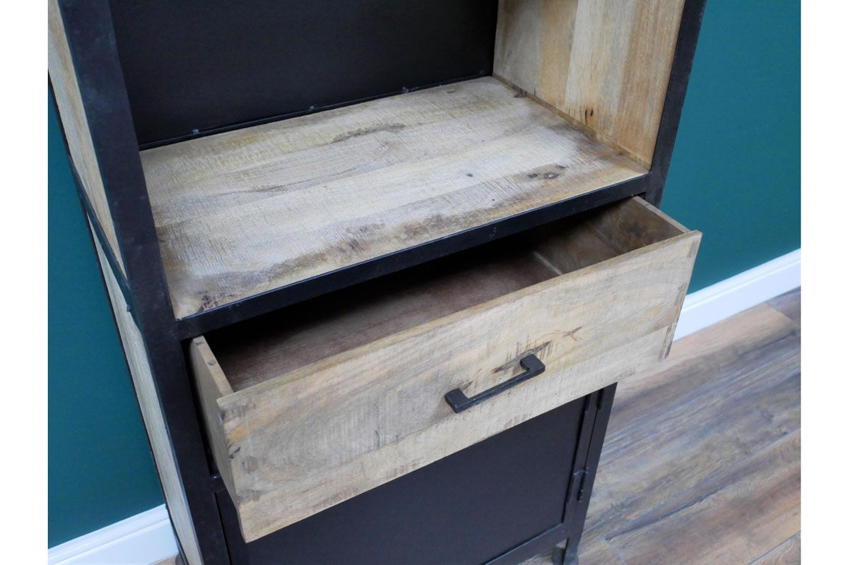 Large Industrial Bookcase / Shelves