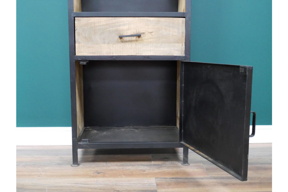 Large Industrial Bookcase / Shelves