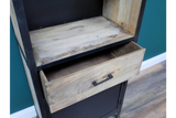 Large Industrial Bookcase / Shelves - 8181