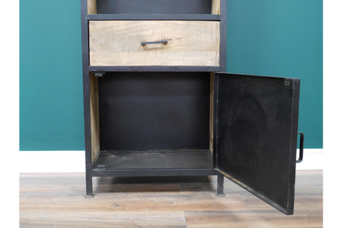 Large Industrial Bookcase / Shelves - 8181