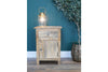 Carved Bedside Cabinet