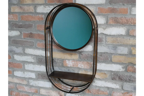 Mirror With Shelf - 8224