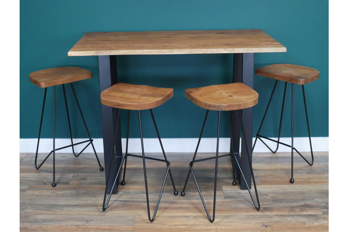 Living Edge Breakfast Bar Table