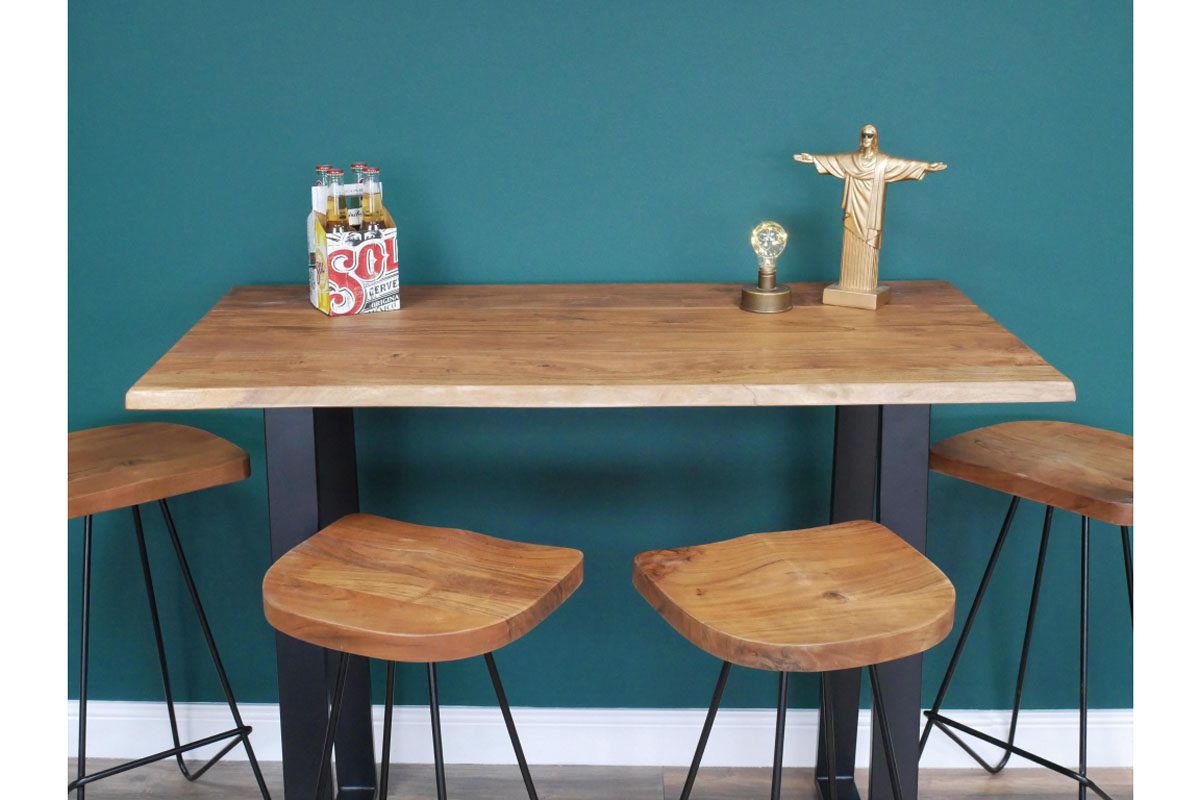 Living Edge Breakfast Bar Table