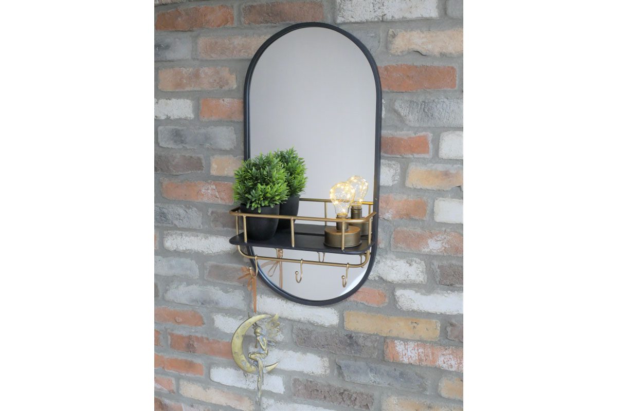 Mirror With Shelf