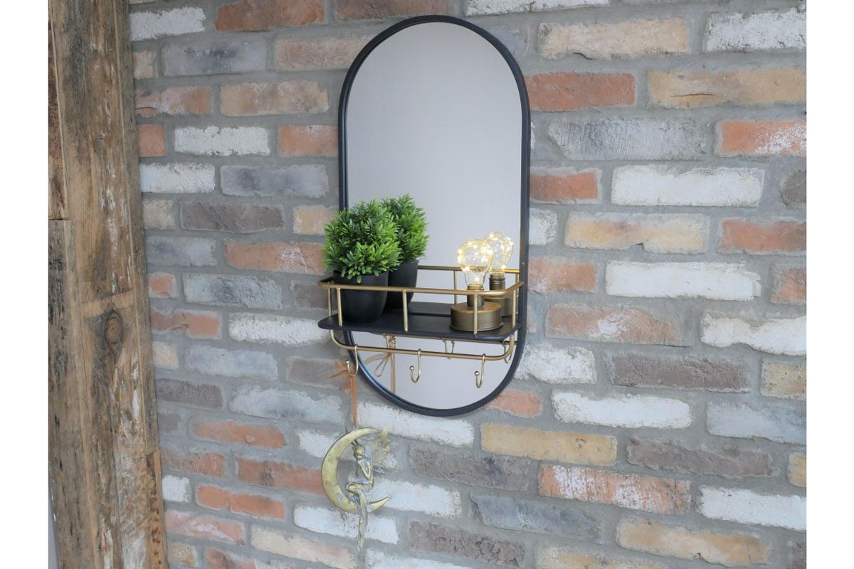 Mirror With Shelf