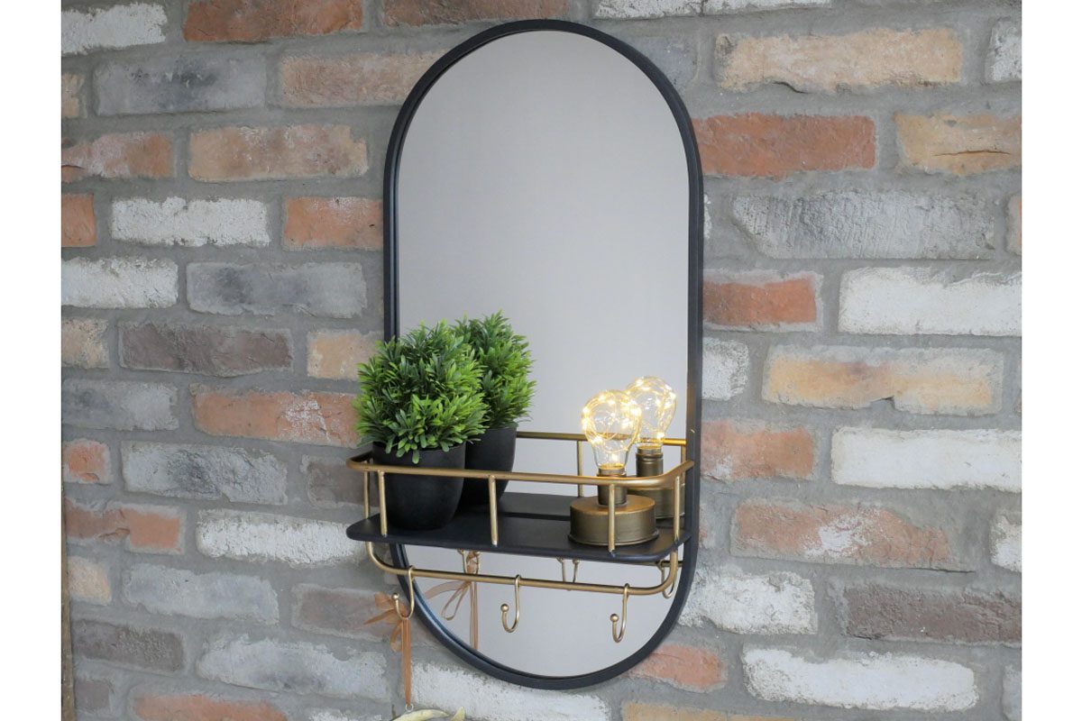 Mirror With Shelf