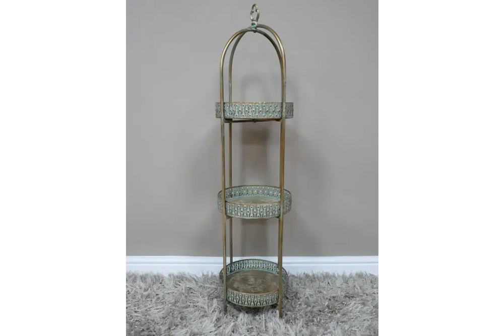 Moroccan Style 3 Tier Shelves - 8527