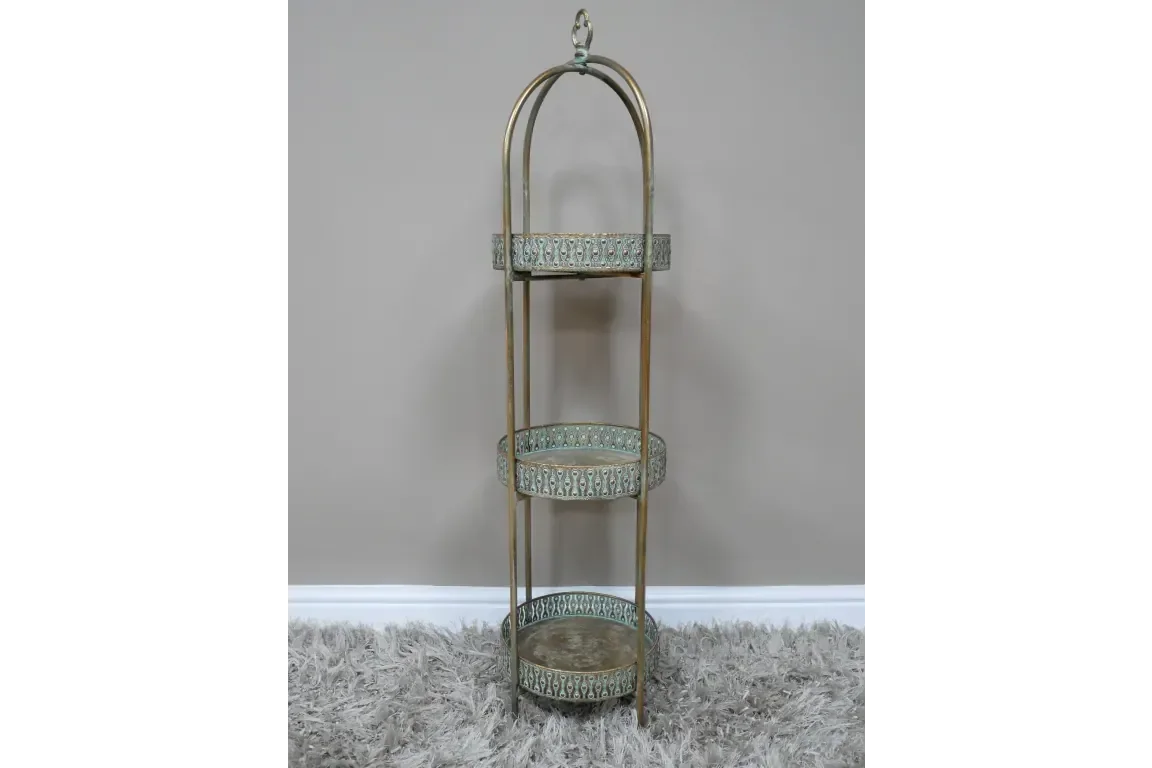 Moroccan Style 3 Tier Shelves - 8527