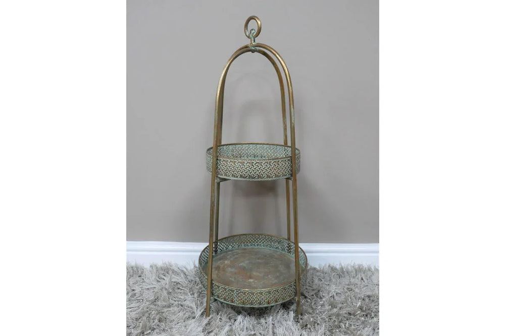 Moroccan Style 2 Tier Shelves