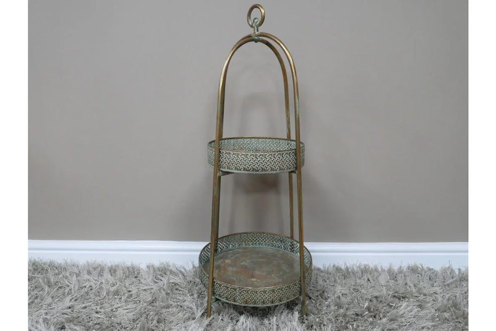 Moroccan Style 2 Tier Shelves
