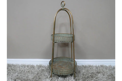 Moroccan Style 2 Tier Shelves