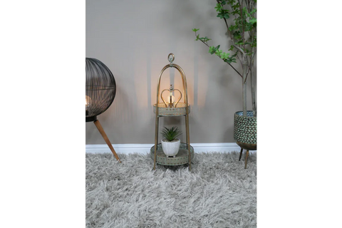 Moroccan Style 2 Tier Shelves - 8528