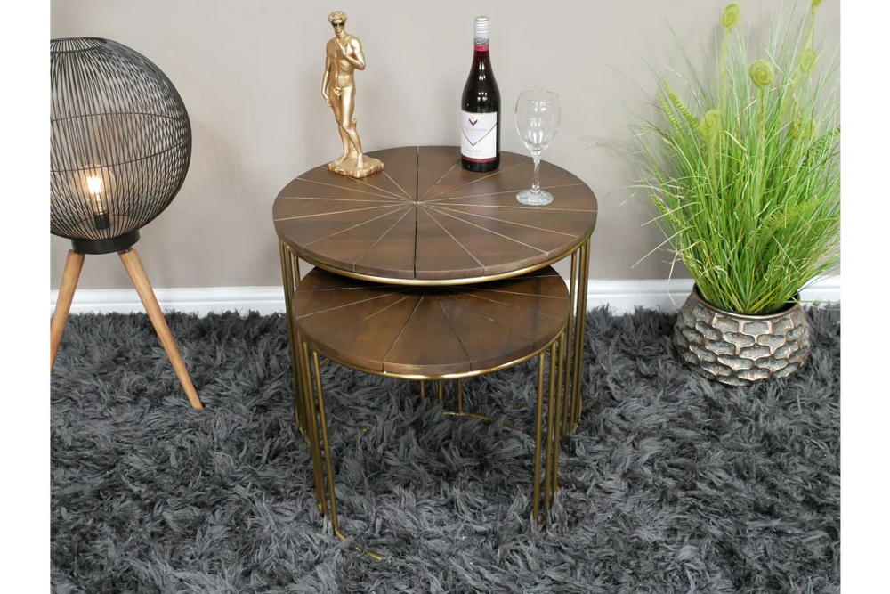 Set of 2 Side Tables - 8677