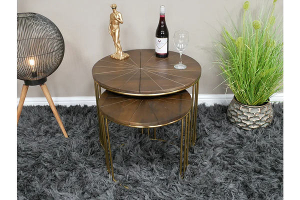 Set of 2 Side Tables - 8677