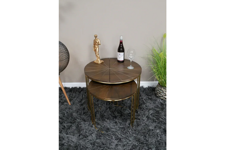 Set of 2 Side Tables - 8677
