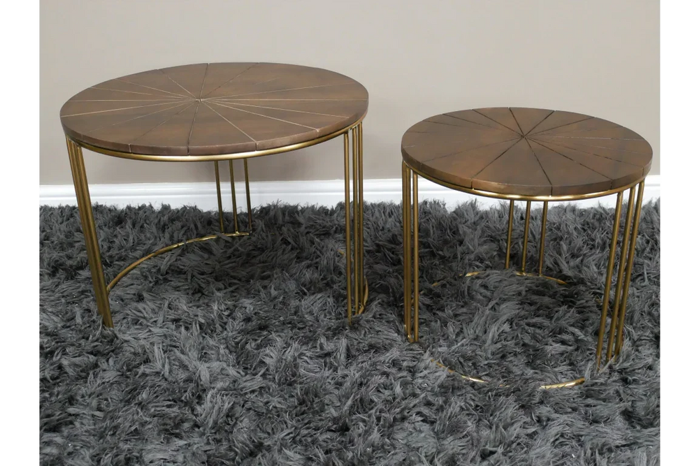 Set of 2 Side Tables - 8677