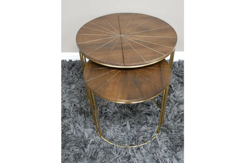 Set of 2 Side Tables - 8677