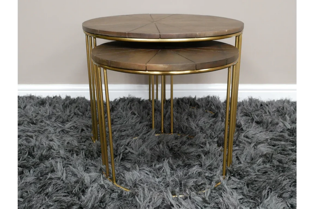 Set of 2 Side Tables - 8677