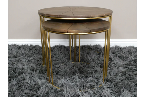 Set of 2 Side Tables - 8677