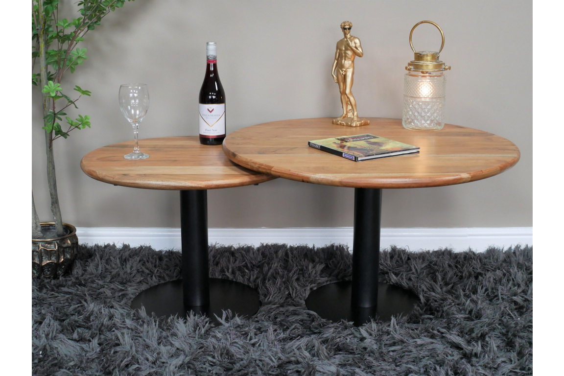 Set Of 2 Coffee Tables - 8680