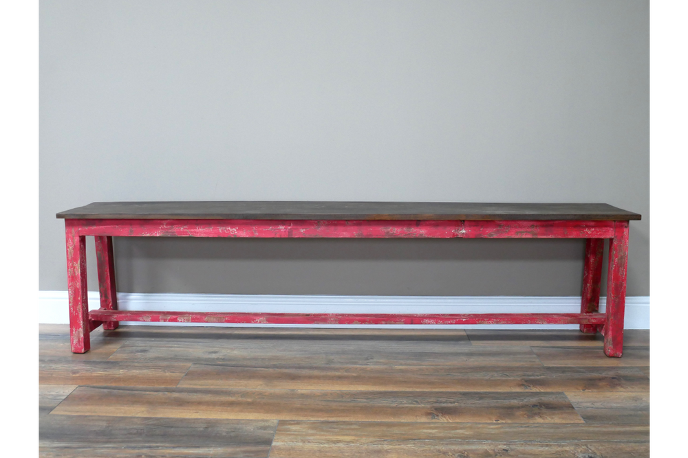 Red Bench - Large - 8687