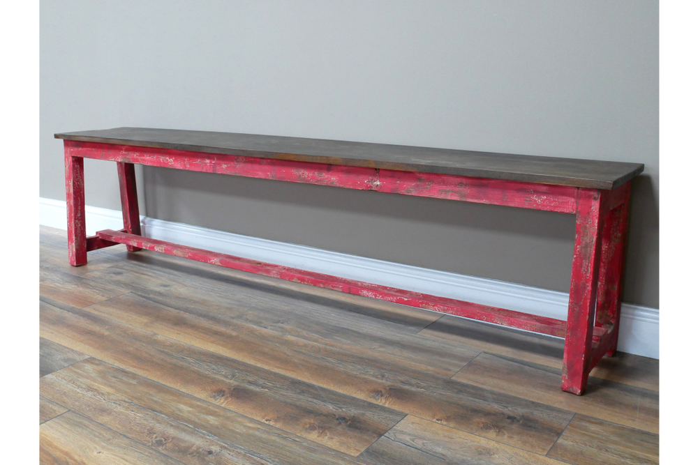 Red Bench - Large - 8687