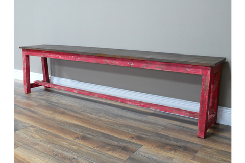 Red Bench - Large - 8687