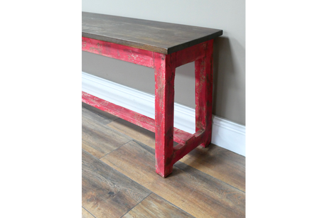 Red Bench - Large - 8687