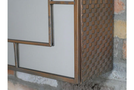 Mirrored Wall Unit