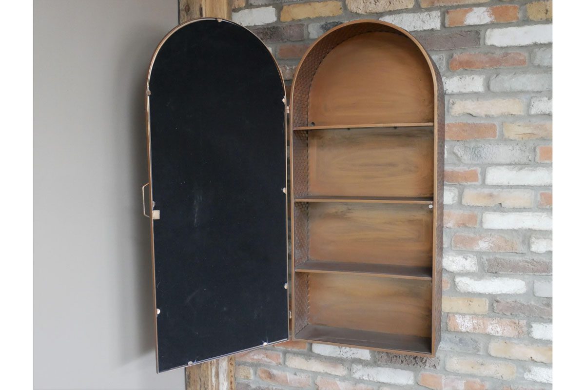 Mirrored Wall Unit