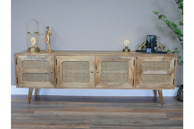 Rattan TV Cabinet - 8961