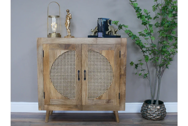 Rattan Storage Cabinet - 8967