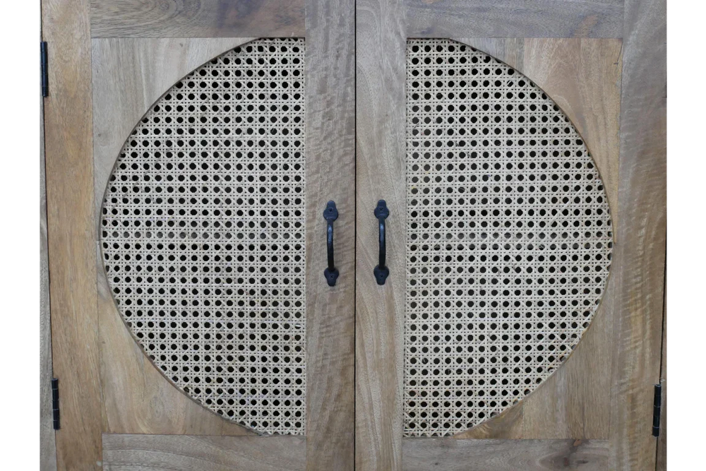 Rattan Storage Cabinet - 8967