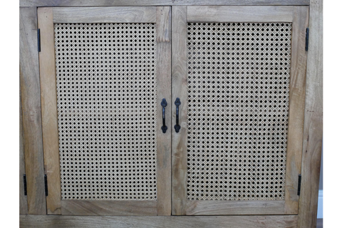 Rattan Large Sideboard - 8968