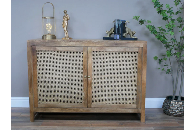 Rattan Storage Cabinet - 8969