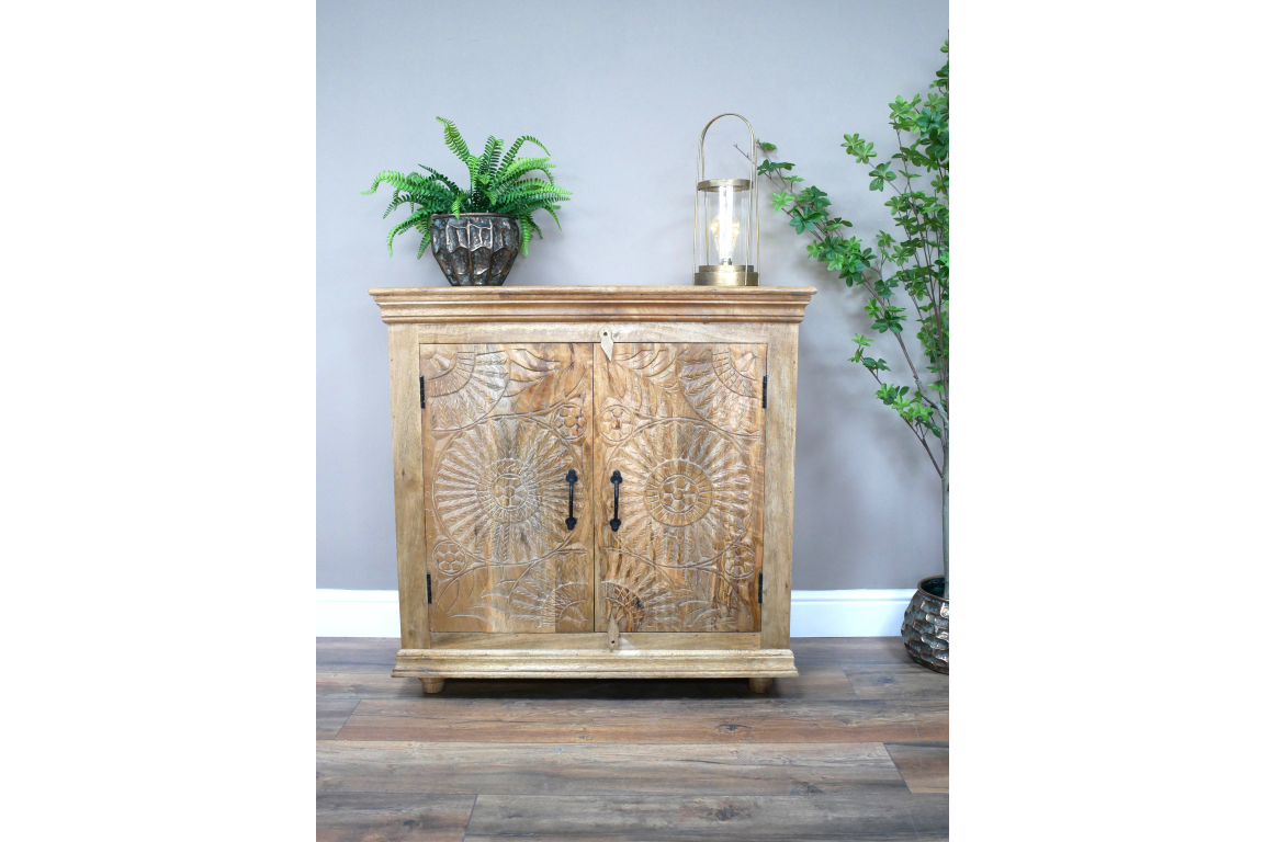 Carved Cabinet - 8976