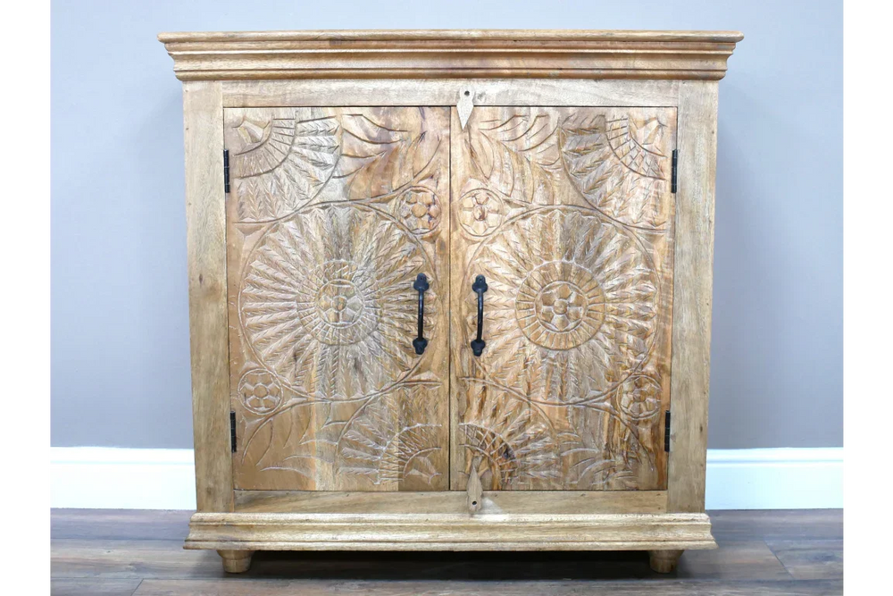 Carved Cabinet - 8976